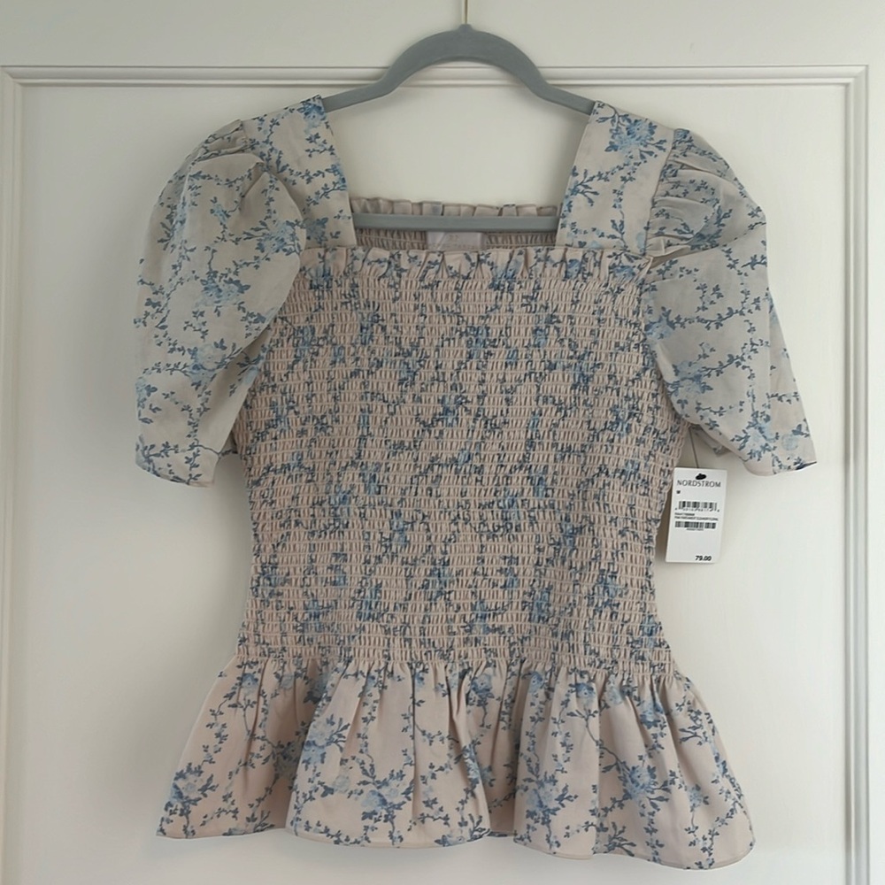NWT Rachel Parcell “Eleanor” Top